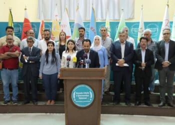 34 partiyên siyasî piştgirî da HSDê