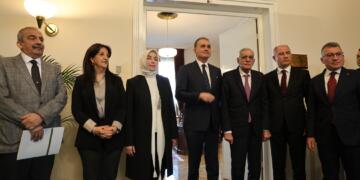 Heyeta Îmraliyê bi AKPê re hevdîtin kir