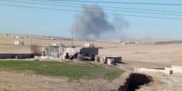 Dewleta tirk Sirîn û gundên Kobanê bombebaran kirin