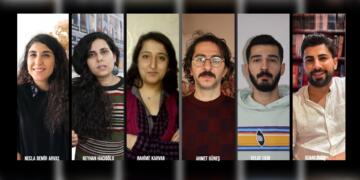 Rojnamevanên binçavkirî sewqî edliyeyê kirin