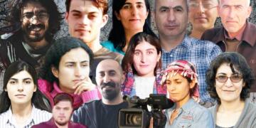 Di 5 salan de 13 rojnamegerên kurd kuştin
