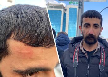 Polîsan êrişî nûçegihanê me Bazîd Evren kir