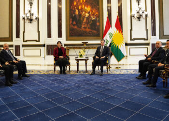 Civîna Şandeya Îmraliyê û Nêçîrvan Barzanî dest pê kir
