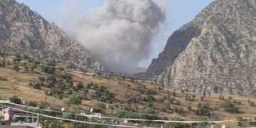 Artêşa Tirk carek din Amediyê bombe kir