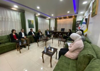 Heyetê DBP û DEM Partî Îlham Ehmed reyde ame têhet
