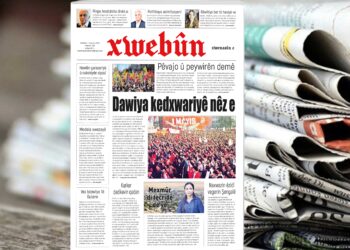 Xwebûn bi manşeta ‘Dawiya kedxwariyê nêz e’ derket