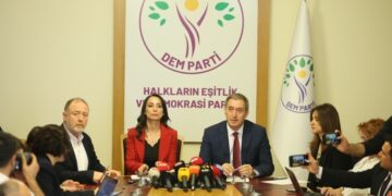 Kurtulmuş do DEM Partî ziyaret bikero