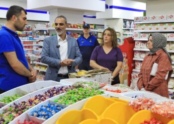 Hemserekê Şaredarîya Peyasî Dundar verê roşanî beşdarî kontrolan bi