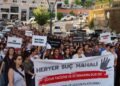Gelê Şirnexê li dijî destdirêjayiya ser zarok û jinan meşiya