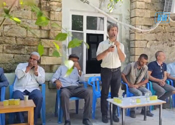 Bi girseyî serdana şîna Yunus Balkaş kirin