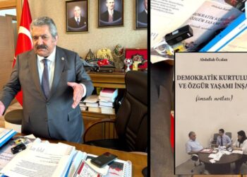 MHP’ij Yildizî bi kitabê ‘Notê Îmraliyî’ fotografêk pare kerd