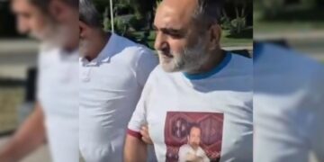 Li ser kesê ‘Toros’ şewitand wêneyê Yazicioglû hat dîtin