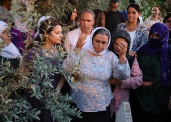 Endamê HPGê Tunç bi dirûşma, ‘Şehîd namirin’ hate definkirin