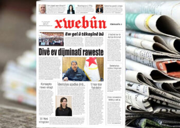 Rojnameya Xwebûnê bi manşeta “Divê ev dijminatî raweste” vejîye
