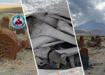 Li goristana dîrokî ya Ermenan hestiyên mirovan li derve ne!