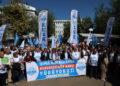 Temsîlkaranê KESK’î Amed ra ver bi Anqara dest bi rayîrşîyayîşî kerd