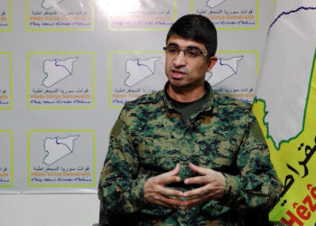 Fermandarê HSD’yî Mazlum Ebdî do şîro Şam