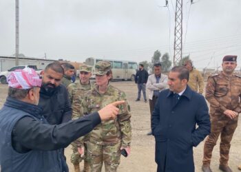 Rayedara Amerîkî Bagley serdana deriyên li ser sînorê Başûr û Rojava kir