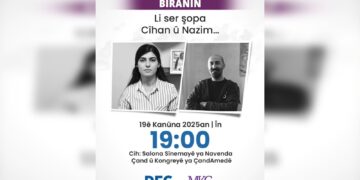 Rojnameger Cîhan û Nazim tên bibîranîn