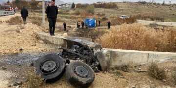 Li Hênê qezaya trafîkê çêbû: 2 kes birîndar bûn