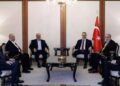 Hakan Fîdan li Enqereyê bi heyeteke Hamasê re civiya