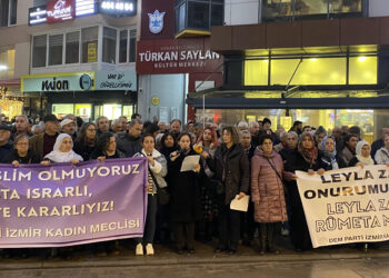 Heqareta ku li Leyla Zanayê hatibû kirin li Îzmîrê hate şermezarkirin