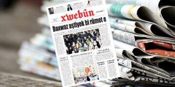 Xwebûn bi manşeta ‘Daxwaz aştiyeke bi rûmet e’ derket