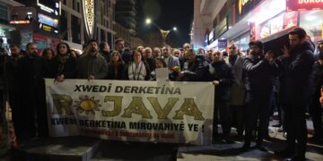 Li Wanê ji bo Rojava çalakî hat lidarxistin