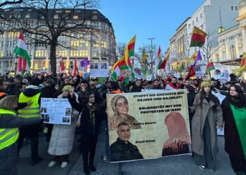 Kurdistaniyên li Ewropayê li dijî êrişên çeteyan daketin qadan