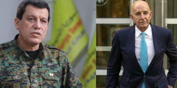 Mazlum Ebdî û Tom Barrack Hewlêr de yê