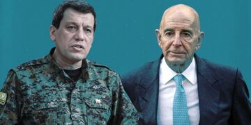 Mazlum Ebdî û Tom Barrack do Hewlêr de bêrê têhet