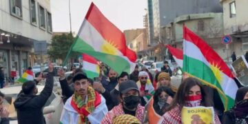 Şêniyên Hewlêrê ji bo Rojava meşiya
