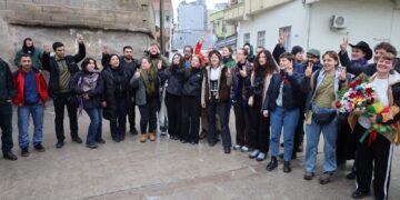 Ciwanên ji bo piştgiriya Rojava hatibûn Pirsûsê hatin binçavkirin