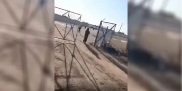 Bi dîmenan reva çeteyên DAIŞê ji kampa Holê