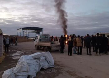 Çeteyên HTŞê û SMOyê Dêr Hafirê topbaran dikin