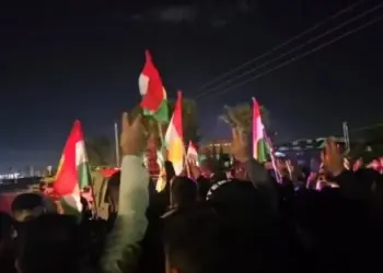 Hewlêr de vernîya awanîya Konsolosîya Amerîka de seba Rojava çalakî ameye kerdene