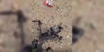 Li Şêxmeqsûdê dronek hat xistin