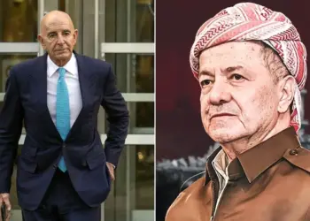 Mesud Barzanî û Tom Barrack rewşa Helebî ser qisey kerd