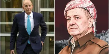 Mesud Barzanî û Tom Barrack rewşa Helebî ser qisey kerd