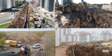 AVKAMEDê sala borî 263 hezar metre xetên ava paqij û kanalîzasyonê çêkir