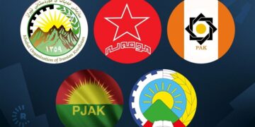 5 partîyanê Rojhelatî Îtîfaqê Hêzanê Sîyasîyan îlan kerd