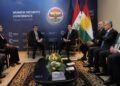 Mazlûm Ebdî û Nêçîrvan Barzanî li Munîhê civiyan