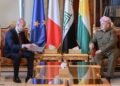Wezîrê Karanê Teberî yê Fransayî û Mesûd Barzanî kom bî
