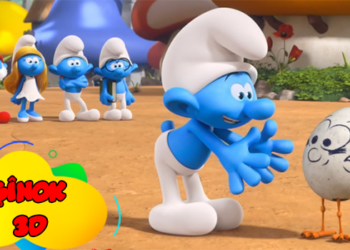 Kurdî li ser dika cîhanê ye: ‘Şînok’ êdî li ser qenala fermî Smurfsanê ye