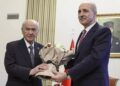 Numan Kurtulmuş serdana partiyan dike: Pêşî serdana Bahçelî kir