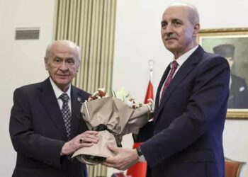 Numan Kurtulmuş serdana partiyan dike: Pêşî serdana Bahçelî kir