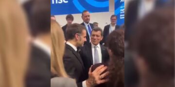 Mazlûm Ebdî û Îlham Ehmed bi Macron re hevdîtin kir