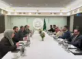 Ebdî, Îlham Ehmed û Şeybanî bi Wezîrê Derve yê Siûdî re civiyan
