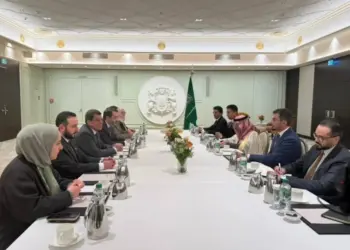 Ebdî, Îlham Ehmed û Şeybanî bi Wezîrê Derve yê Siûdî re civiyan