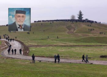 Cenazeyê rûspî Şêx Silêmanê Şabê bi merasîmek girseyî hate veşartin